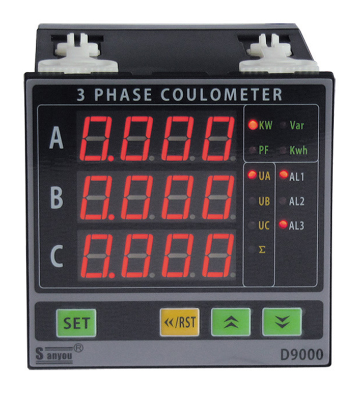 D9000 series three-phase multifunctional power instrument