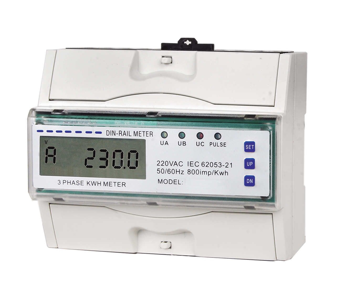 DS931 three-phase guide rail multifunctional energy meter
