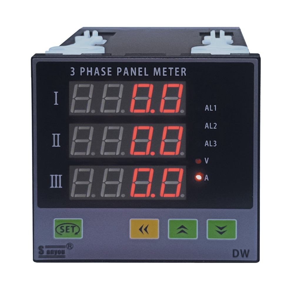 DW series three-phase intelligent voltage/current meter